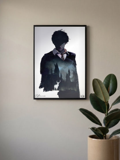 Harry Potter Abstarct Poster