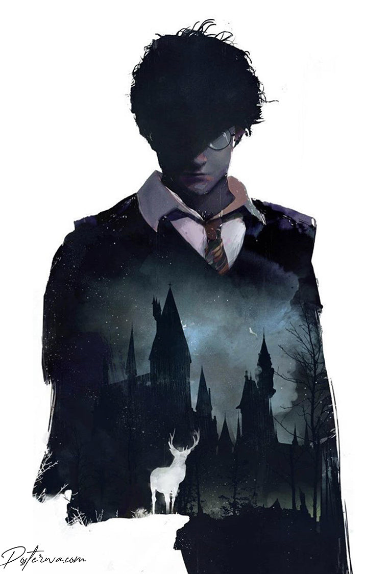 Harry Potter Abstarct Poster