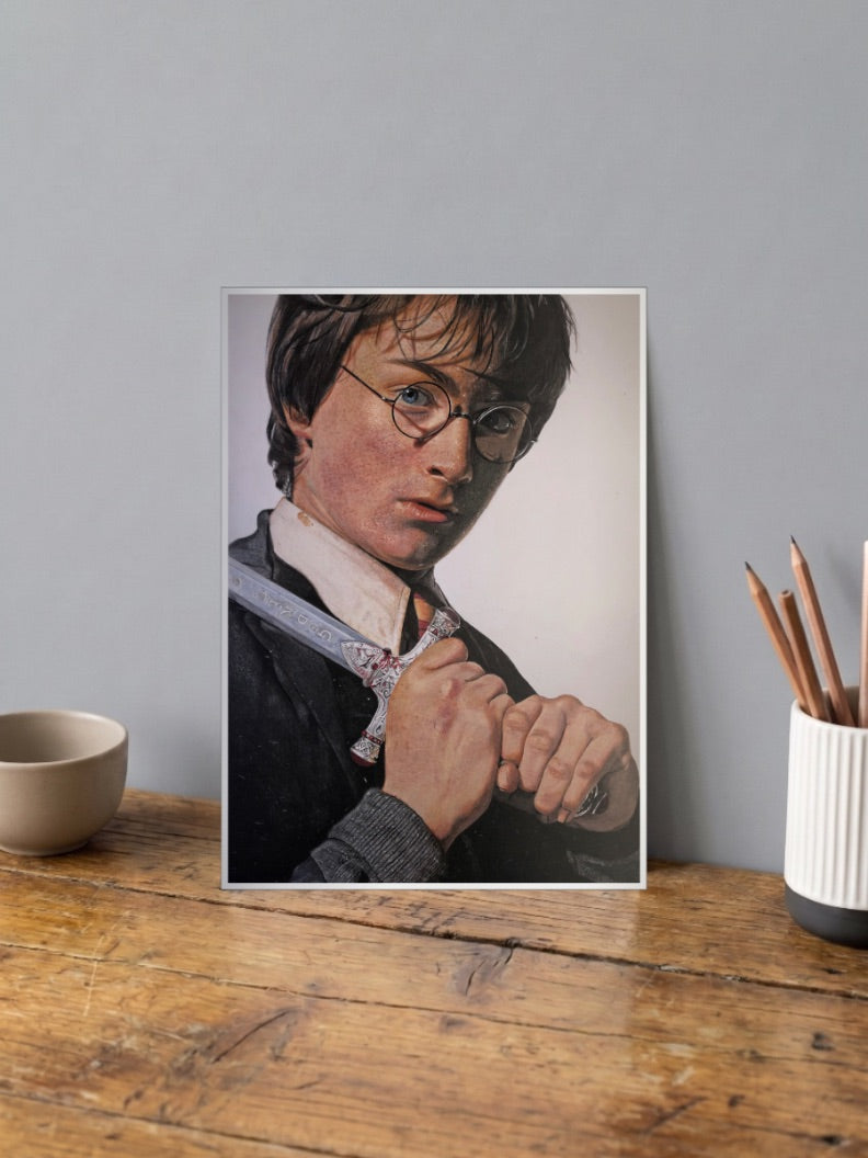 Harry Sword Of Gryffindor Hollywood Movie Poster