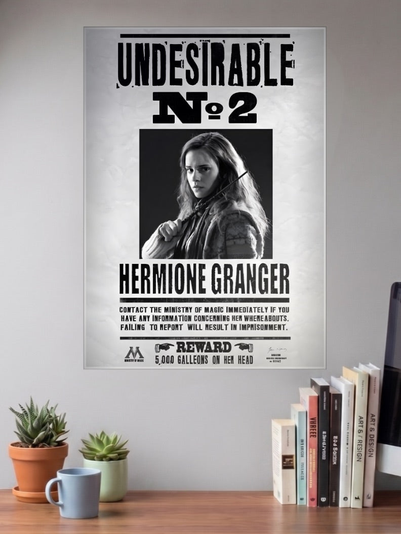 Hermione Undesirable No2 Hollywood Movie Poster