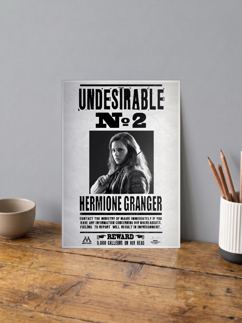 Hermione Undesirable No2 Hollywood Movie Poster