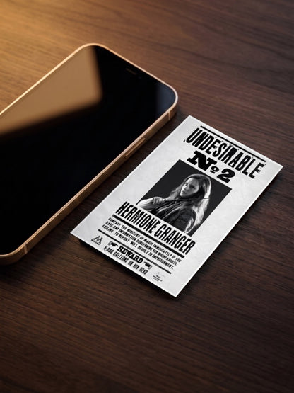 Hermione Undesirable No2 Hollywood Movie Poster