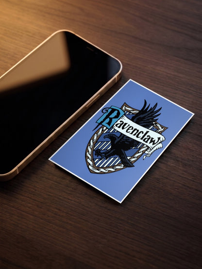 Ravenclaw House Crest Hollywood Movie Poster