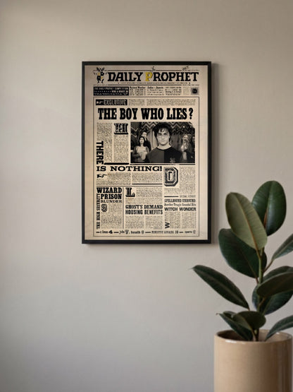 Daily Prophet Front Page Hollywood Movie Poster