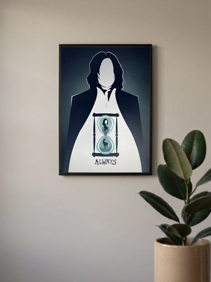 Severus Snape Always Hollywood Movie Poster