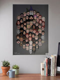 Harry Potter Cast Collage Hollywood Movie Poster