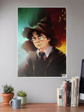 Harry Sorting Hat Poster