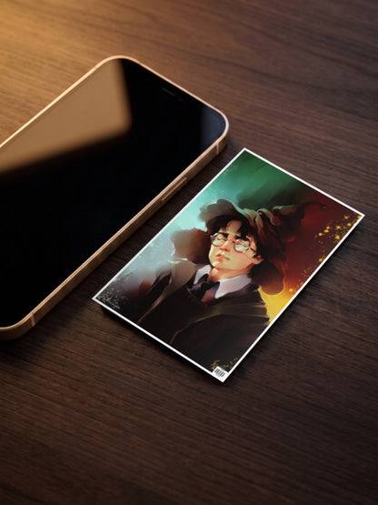 Harry Sorting Hat Poster