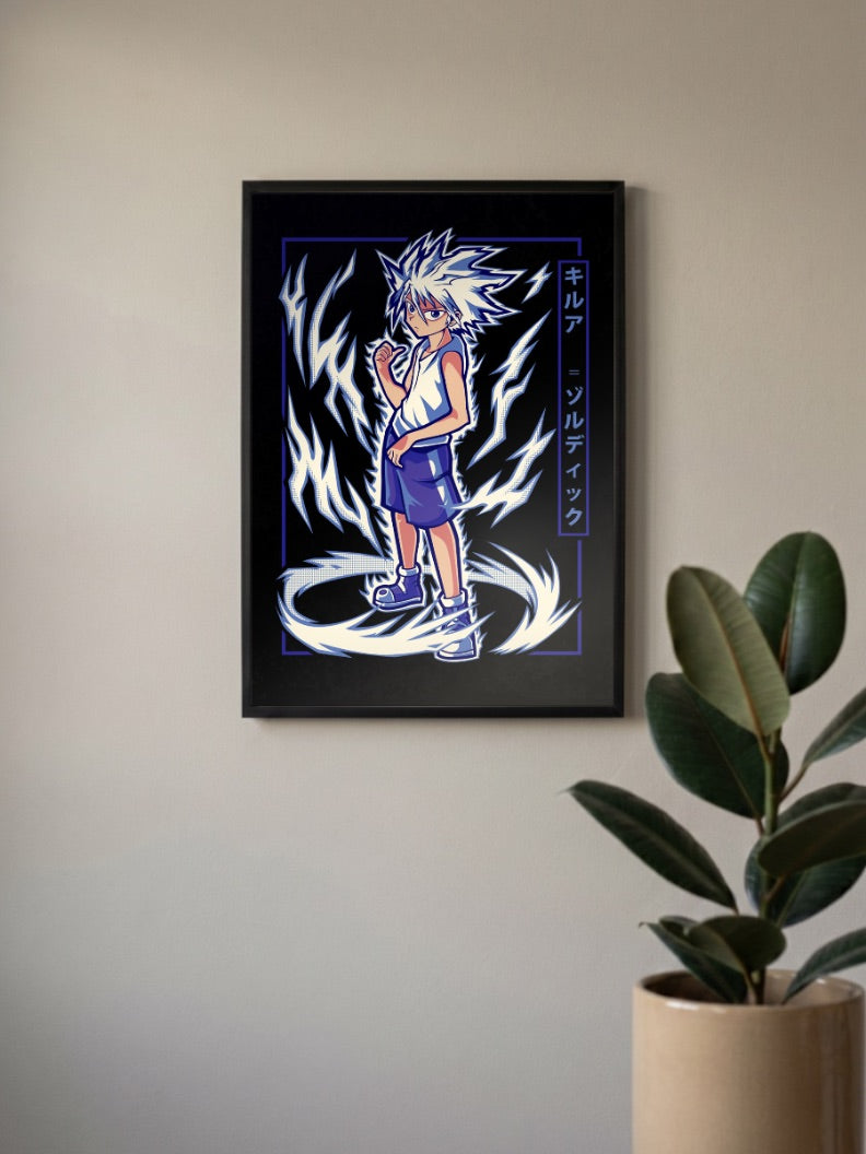 Killua Zoldyck Poster