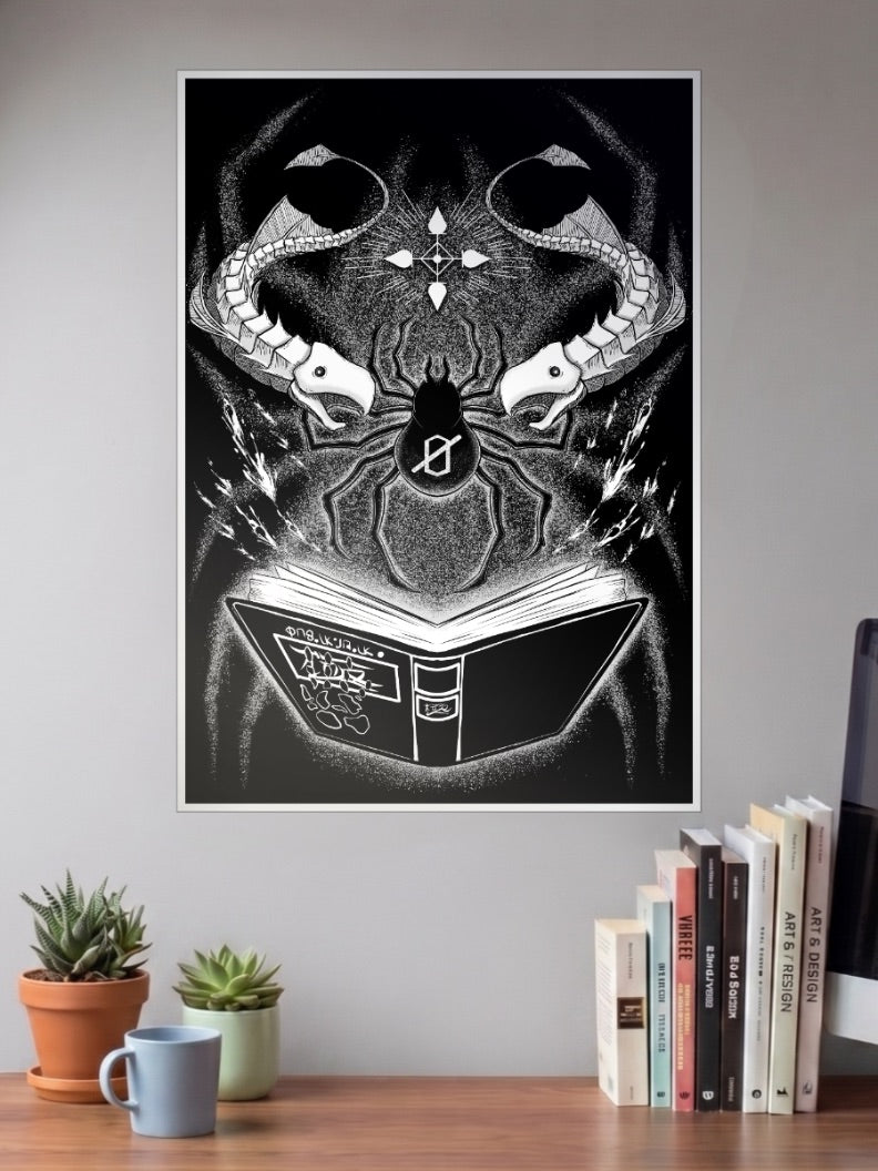 Chrollo Lucilfer logo Poster