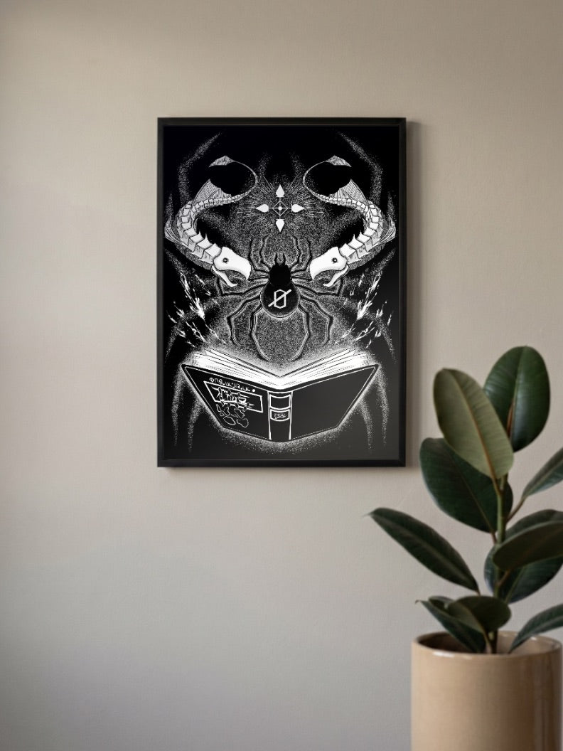 Chrollo Lucilfer logo Poster