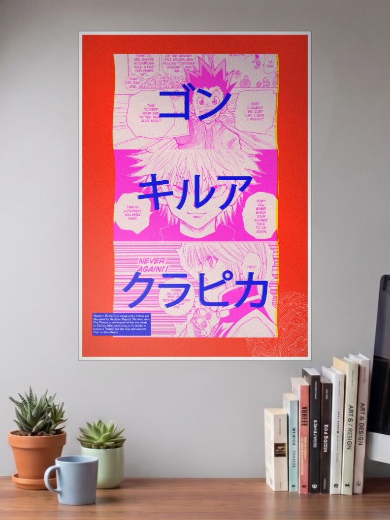 Hunter x Hunter manga Poster