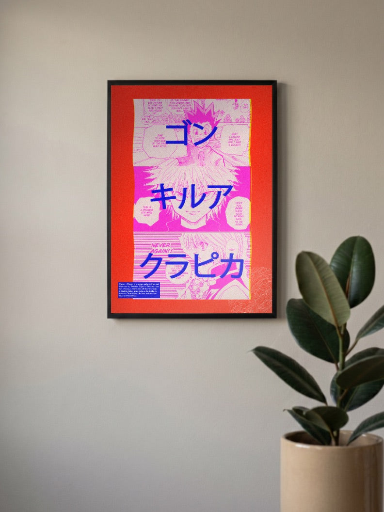 Hunter x Hunter manga Poster