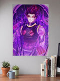 Hisoka Morow Purple Aura Anime Poster