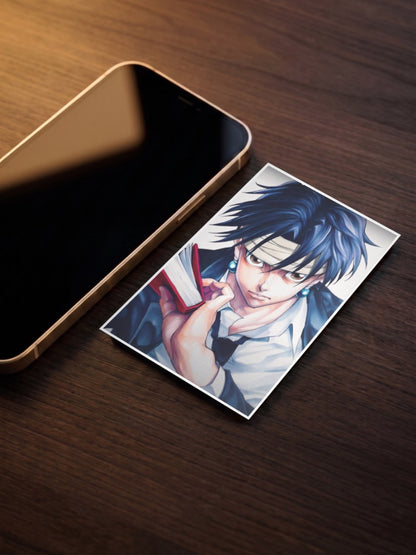 Kurapika With Scarlet Book Anime Poster