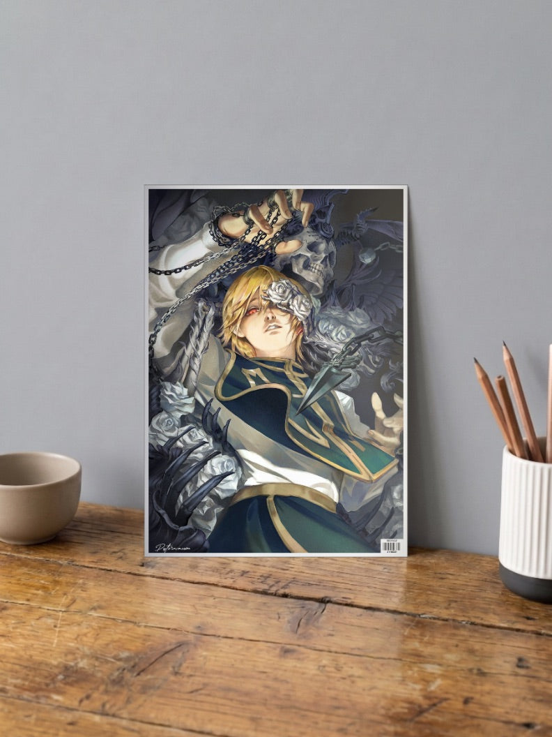 Kurapika Chains Poster