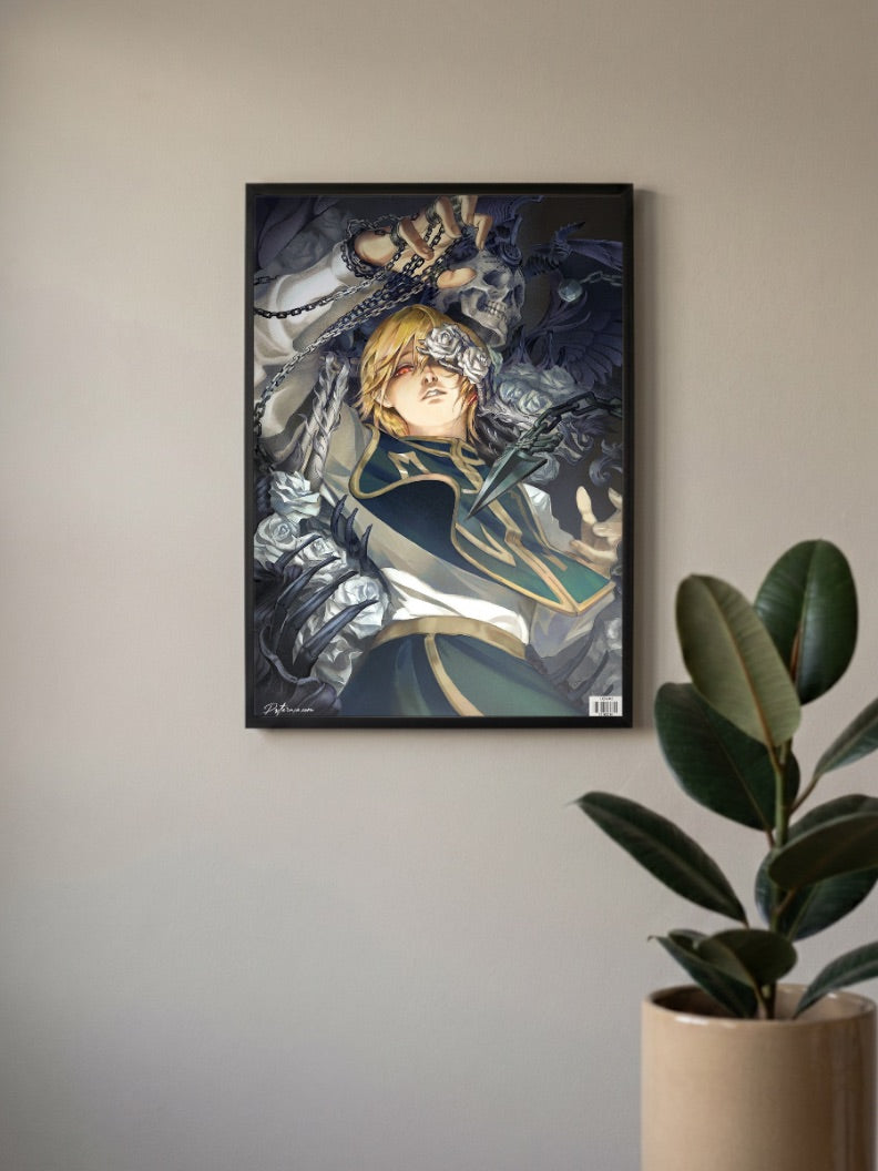 Kurapika Chains Poster