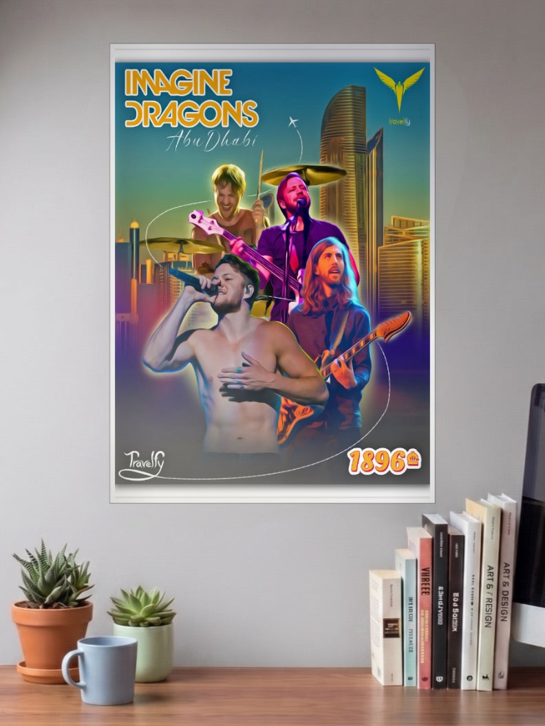 Imagine Dragons 1896 Poster