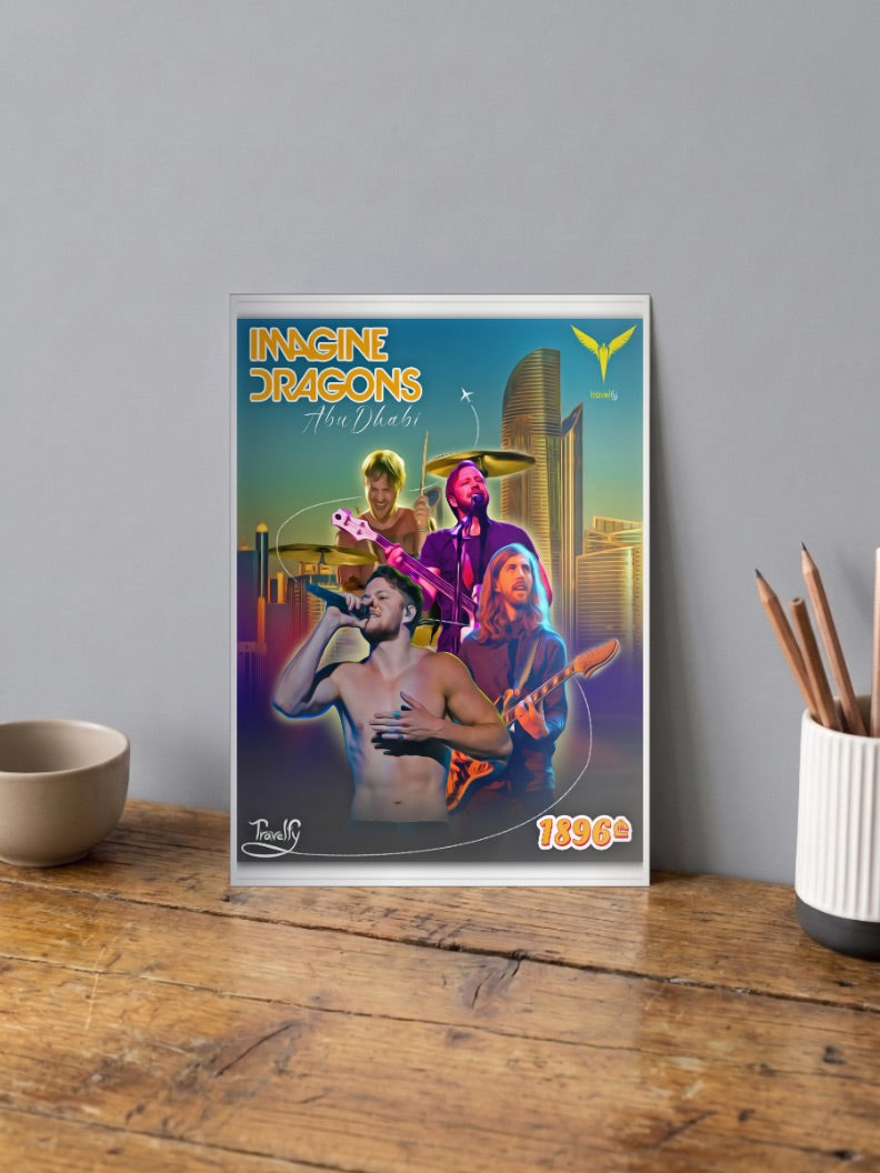 Imagine Dragons 1896 Poster