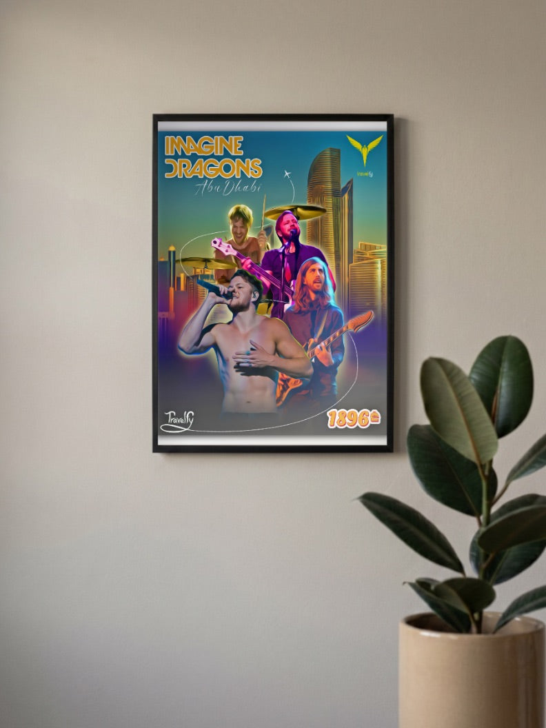 Imagine Dragons 1896 Poster