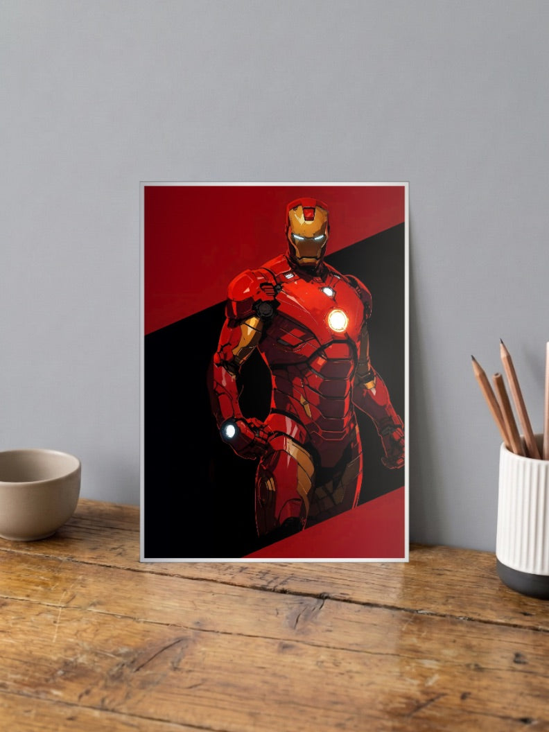 Iron Man Standing Pose Marvel Poster