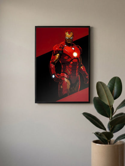 Iron Man Standing Pose Marvel Poster