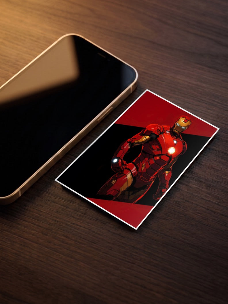 Iron Man Standing Pose Marvel Poster