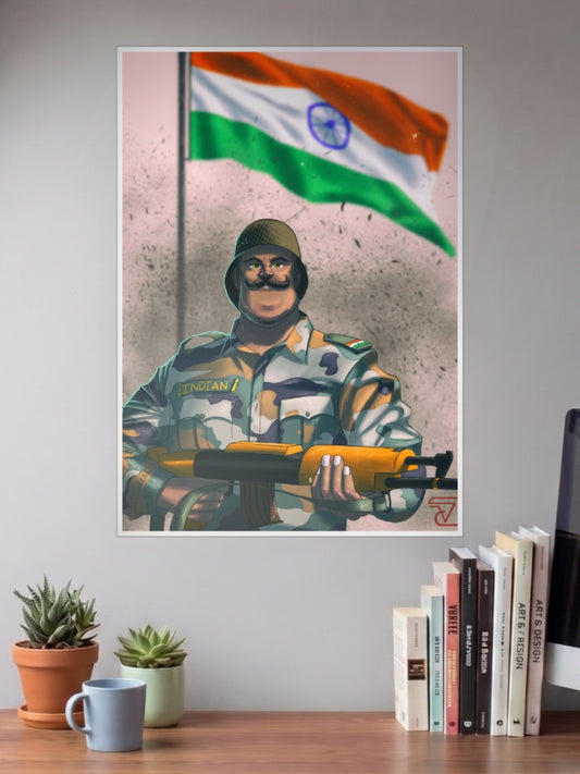 Indian Army Fanart Poster
