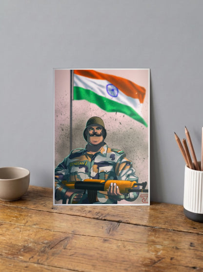 Indian Army Fanart Poster