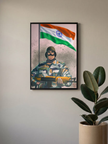 Indian Army Fanart Poster