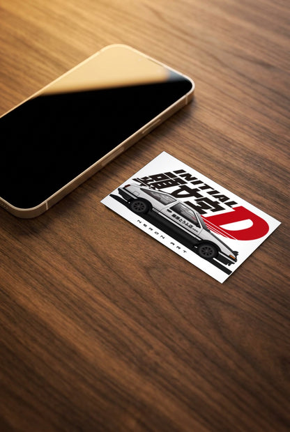 Initial D Trueno Anime Poster