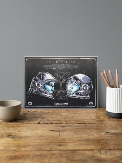 Interstellar Cinemascope Poster