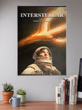 Cooper Black Hole Scene Hollywood Movie Poster