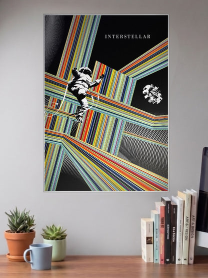 Interstellar Tesseract Art Hollywood Movie Poster