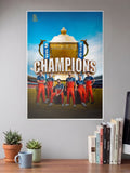 RCB 2025 Champions Poster