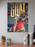 Virat Kohli GOAT Celebration IPL Poster