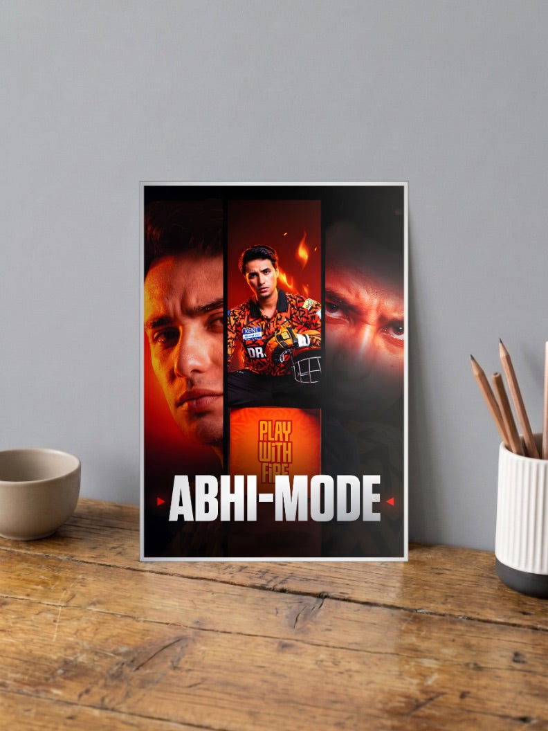 SRH Abhi Mode Promo IPL Poster