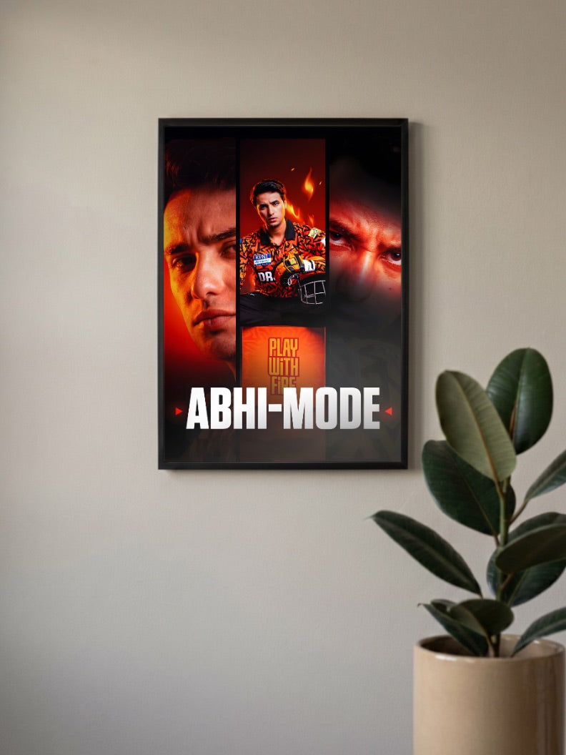 SRH Abhi Mode Promo IPL Poster