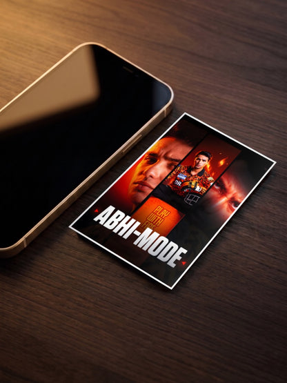 SRH Abhi Mode Promo IPL Poster