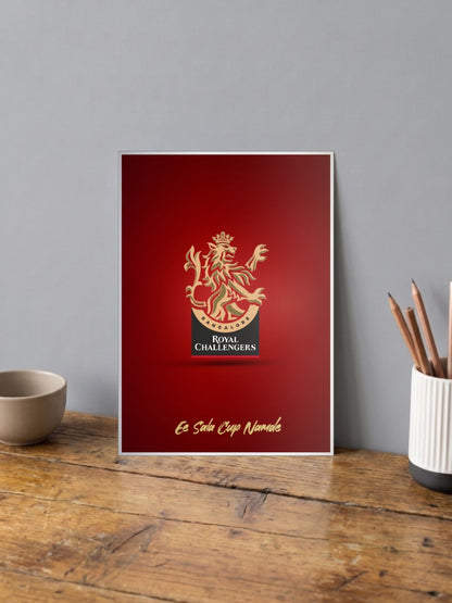 RCB Play Bold Poster