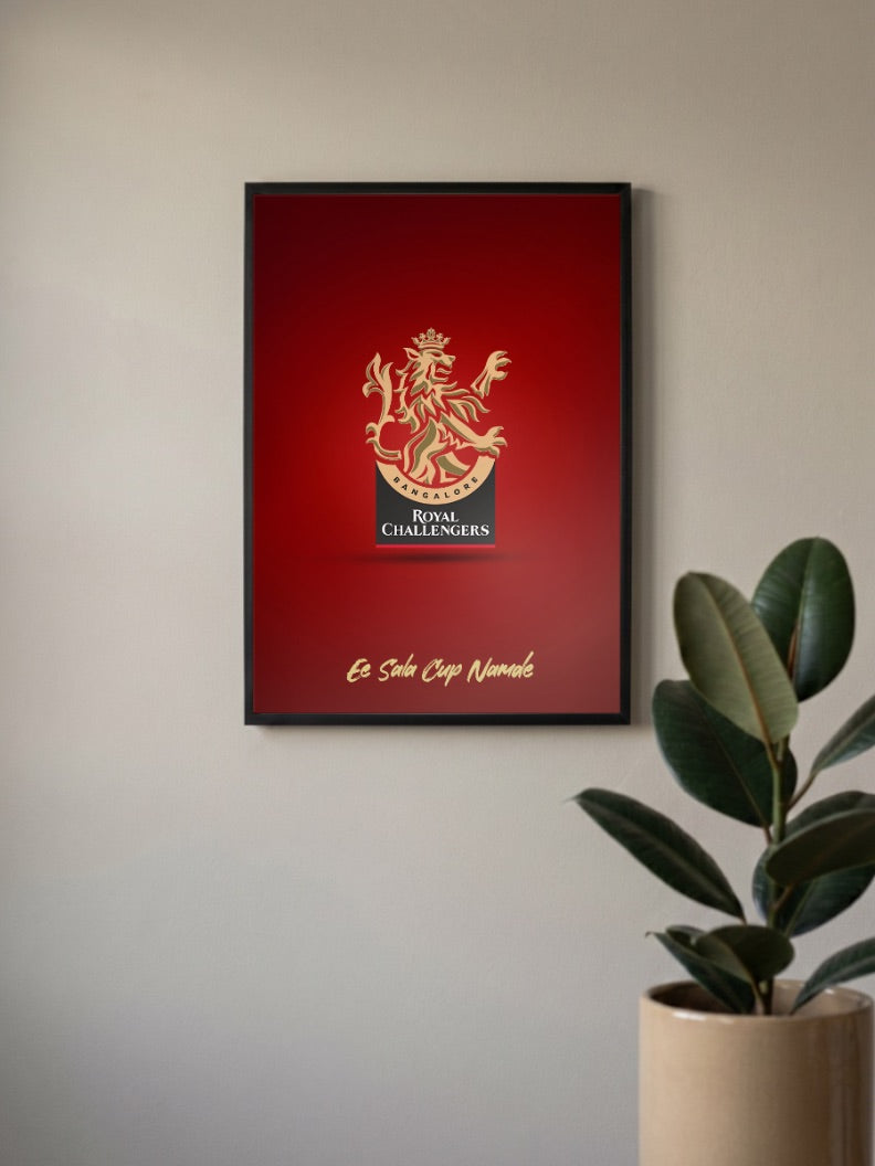 RCB Play Bold Poster