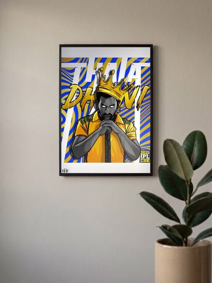 Thala Dhoni Poster