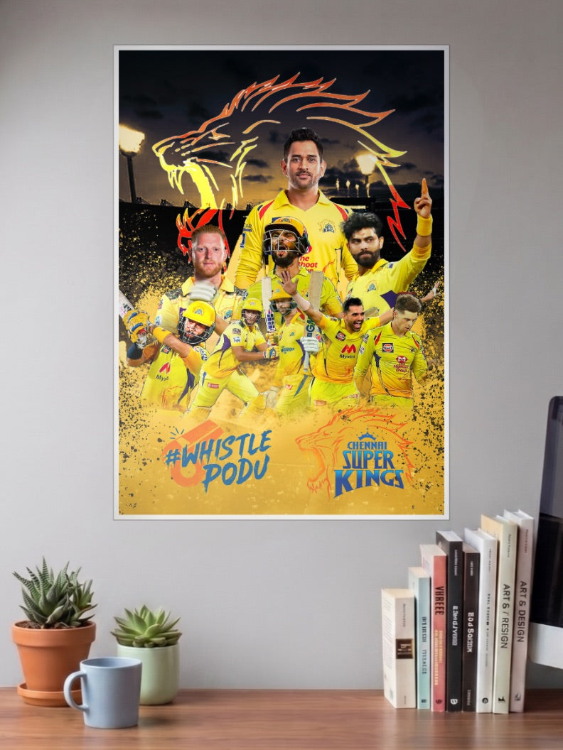 Chennai Super Kings Poster
