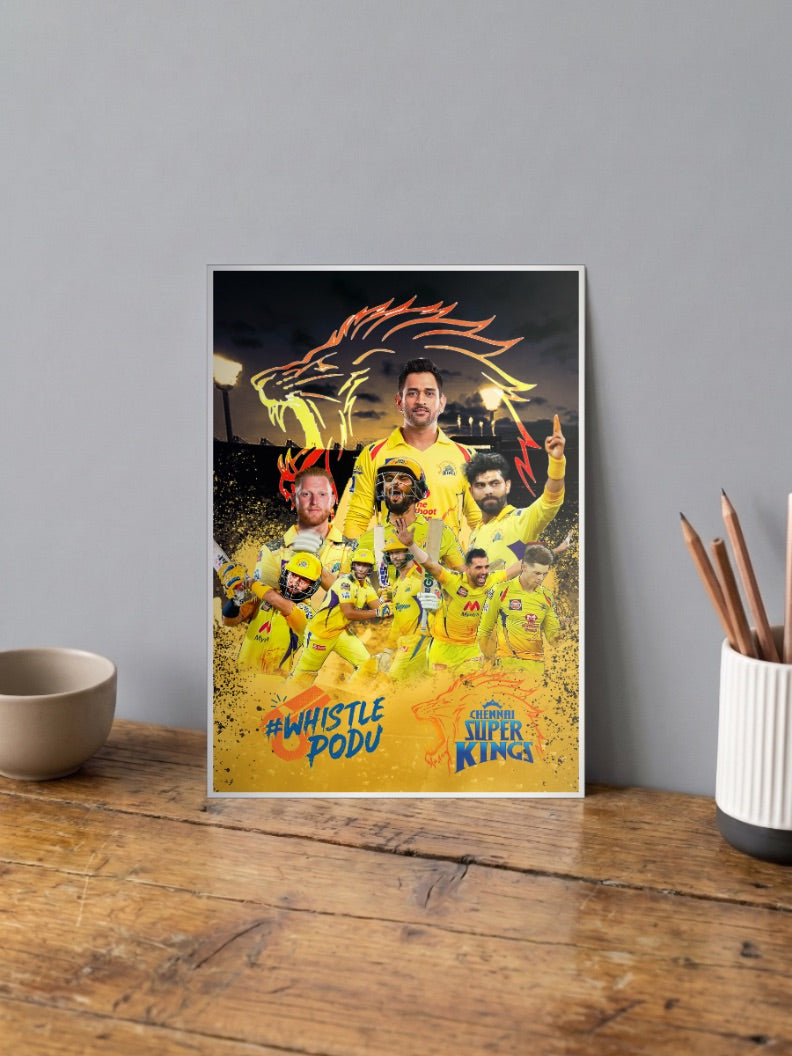 Chennai Super Kings Poster