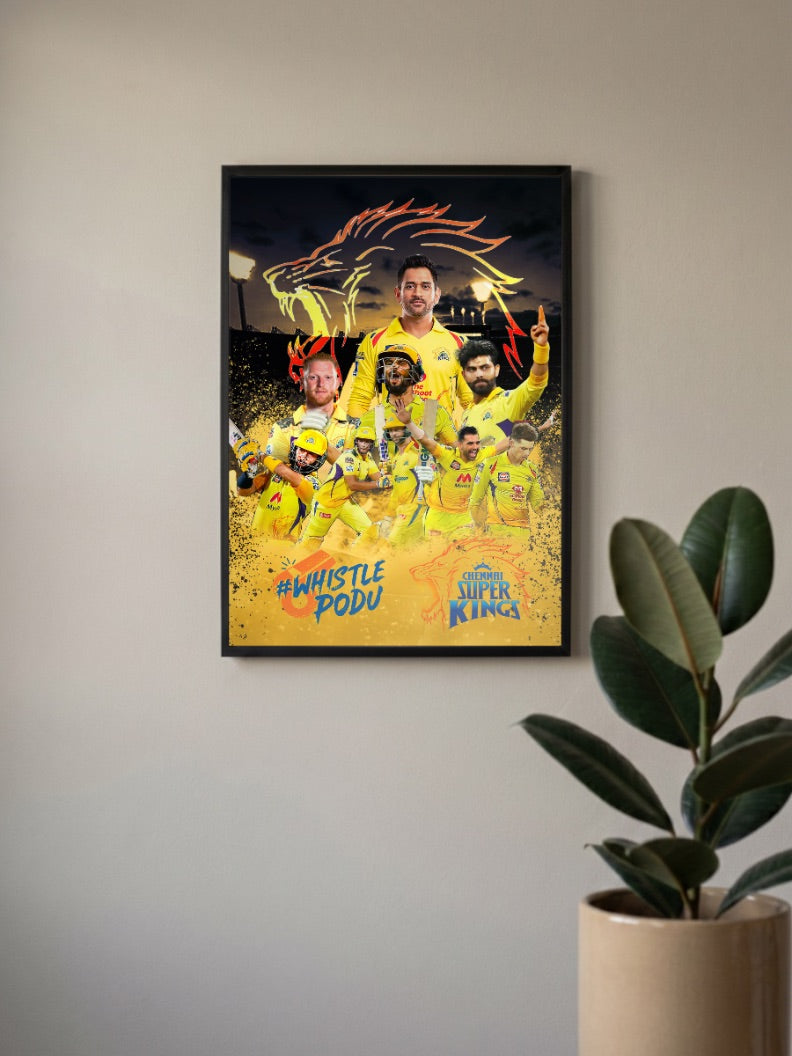 Chennai Super Kings Poster
