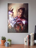 The Snap - Iron Man Poster