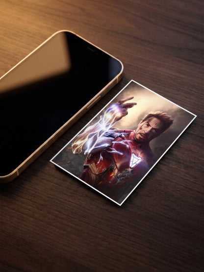 The Snap - Iron Man Poster