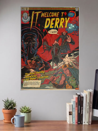 Welcome To Derry Cover Horror Movie Poster