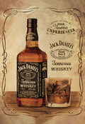 Jack Daniel Abstract Poster