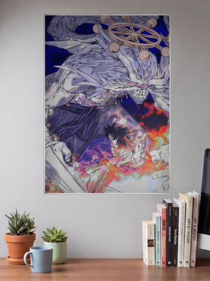 Jujutsu Kaisen Cursed Spirit Art Anime Poster